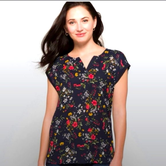 Papermoon Tops - Papermoon Reece Mixed Material Blouse Size MP